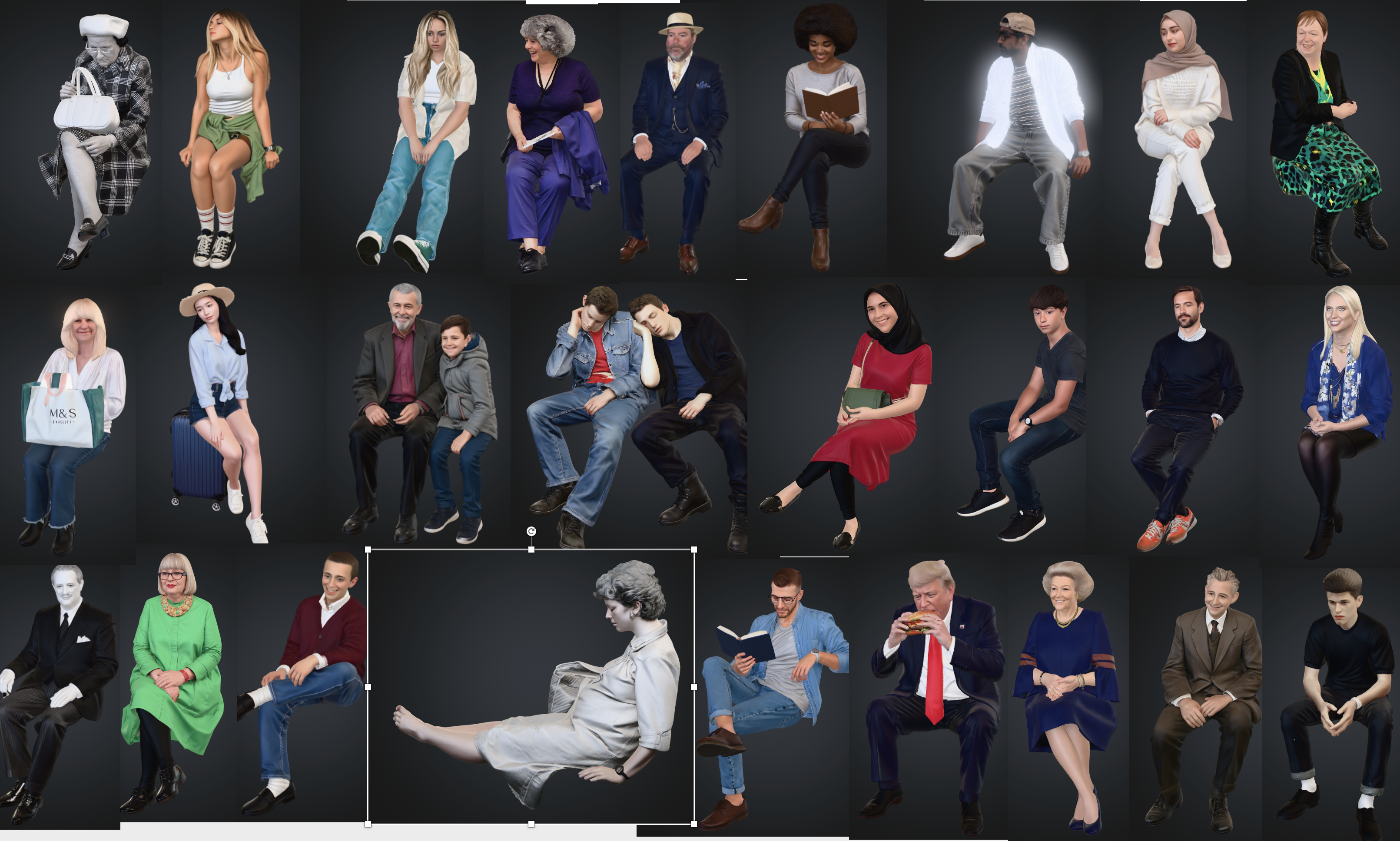 3d printed people