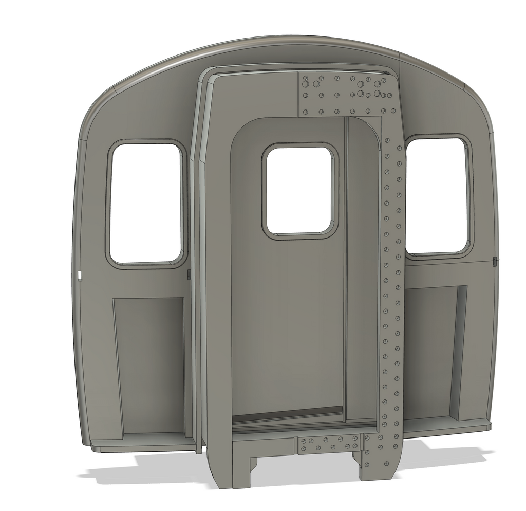 1963 Type BR (SR) EMU Cab (STL download)