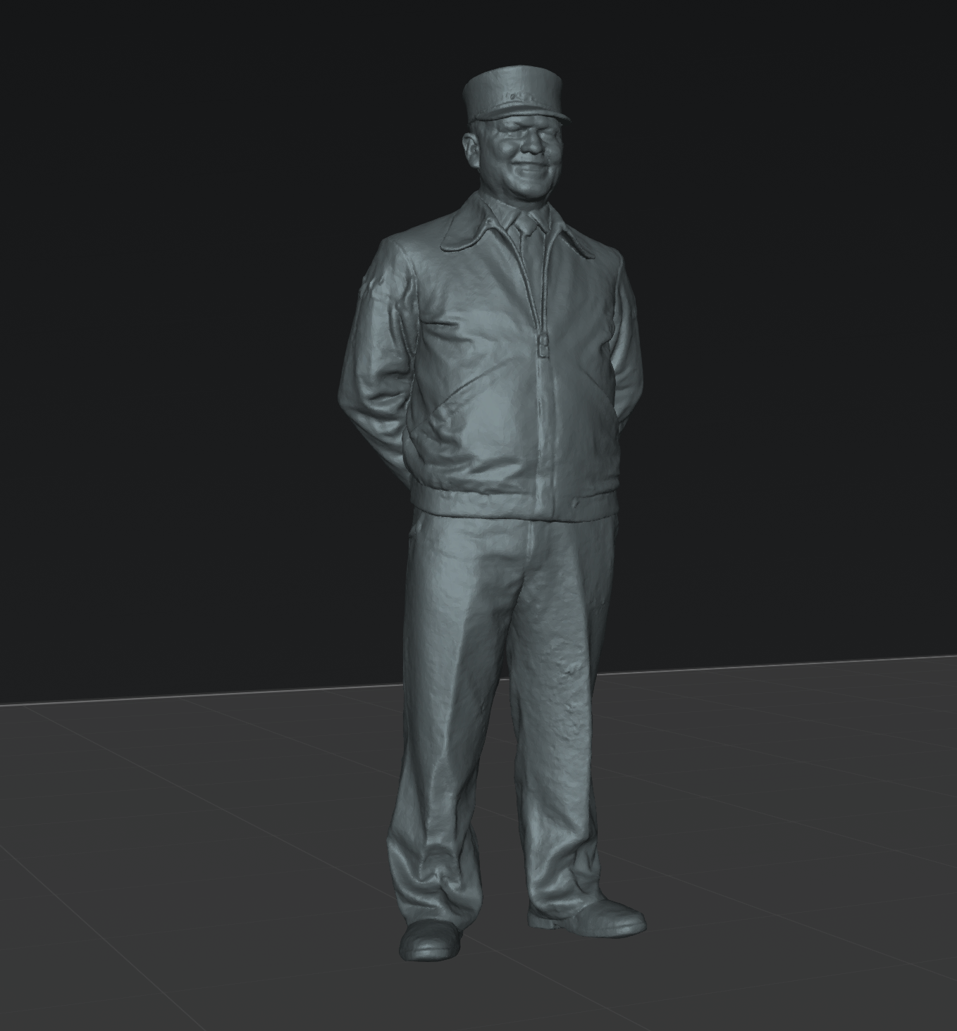 BR staff late 60s to early 80s - 7 figures (STL download)
