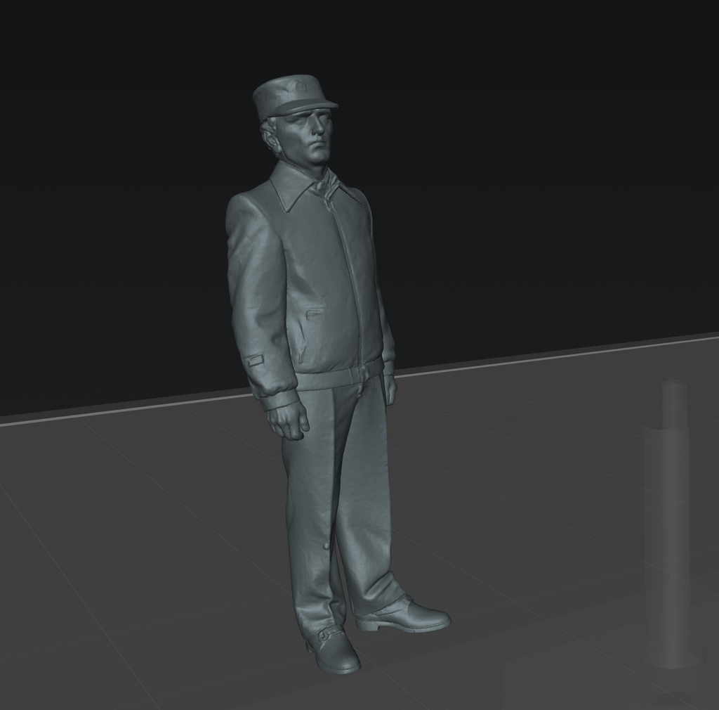 BR staff late 60s to early 80s - 7 figures (STL download)