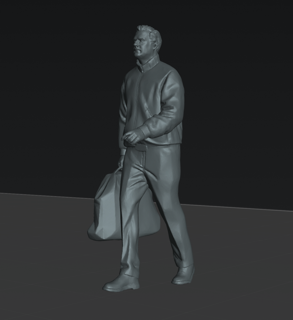 People on stairs set 01 - 25 figures (STL download)