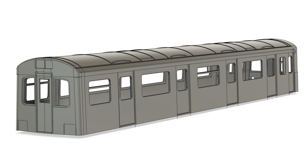 Class 484 body only (STL download)