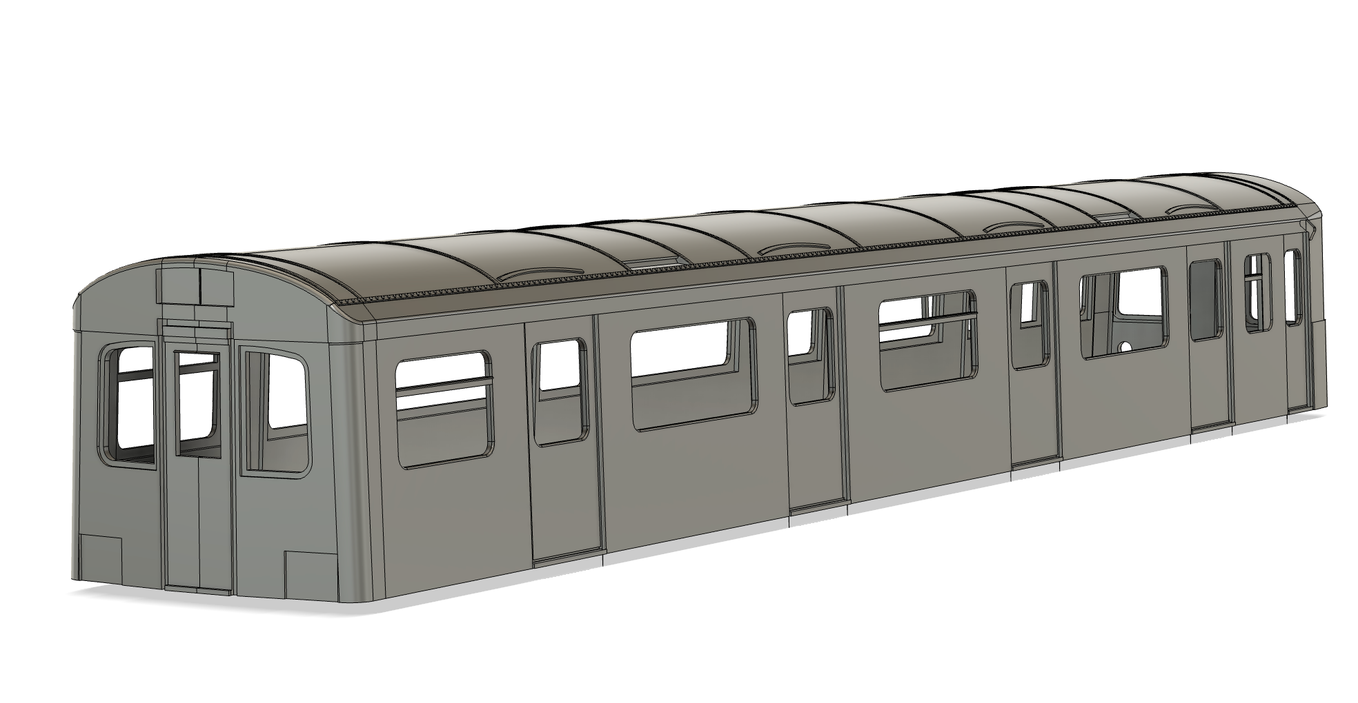 Class 484 body only (STL download)
