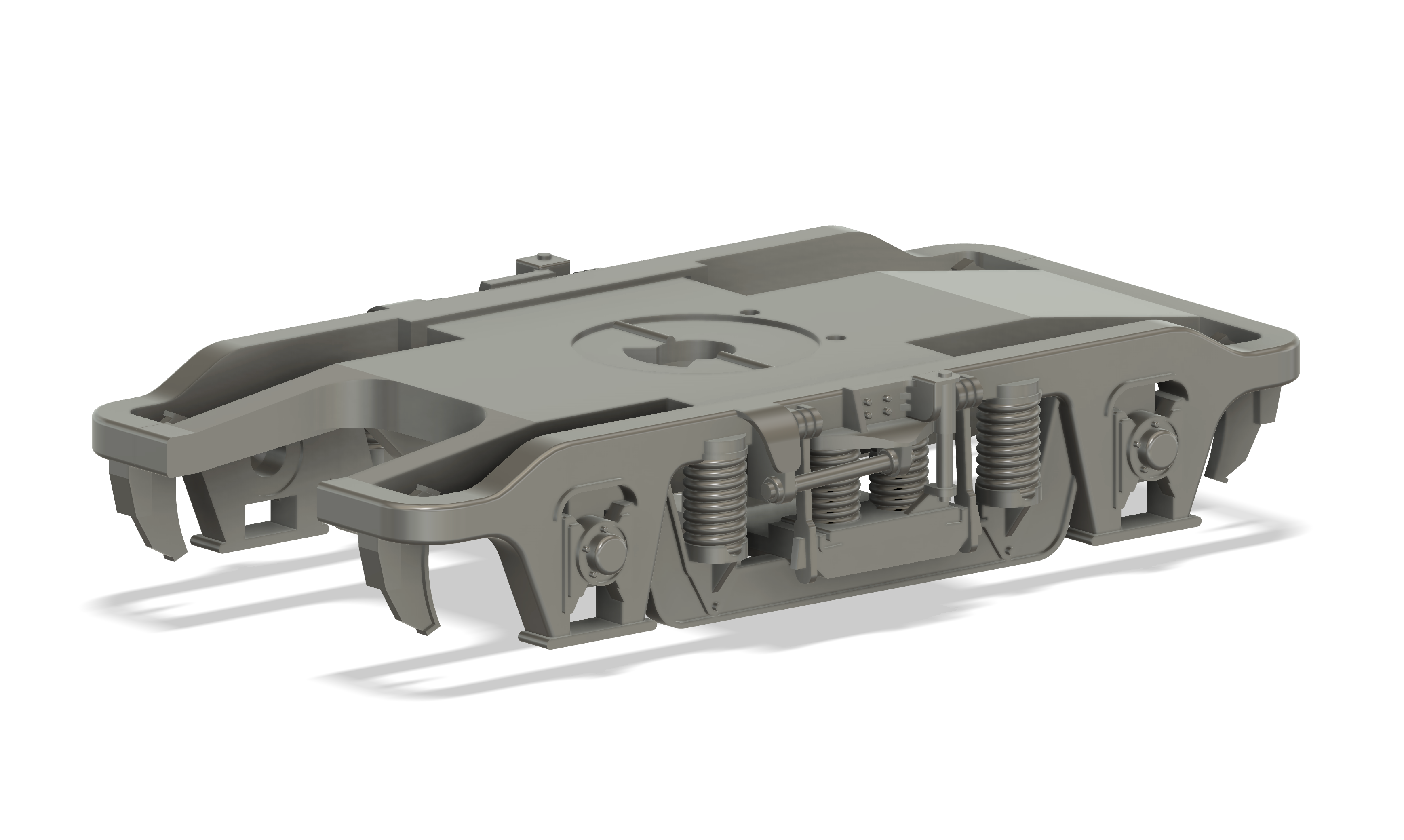 STL FILE Commonwealth bogie for 4 CEP EMU download