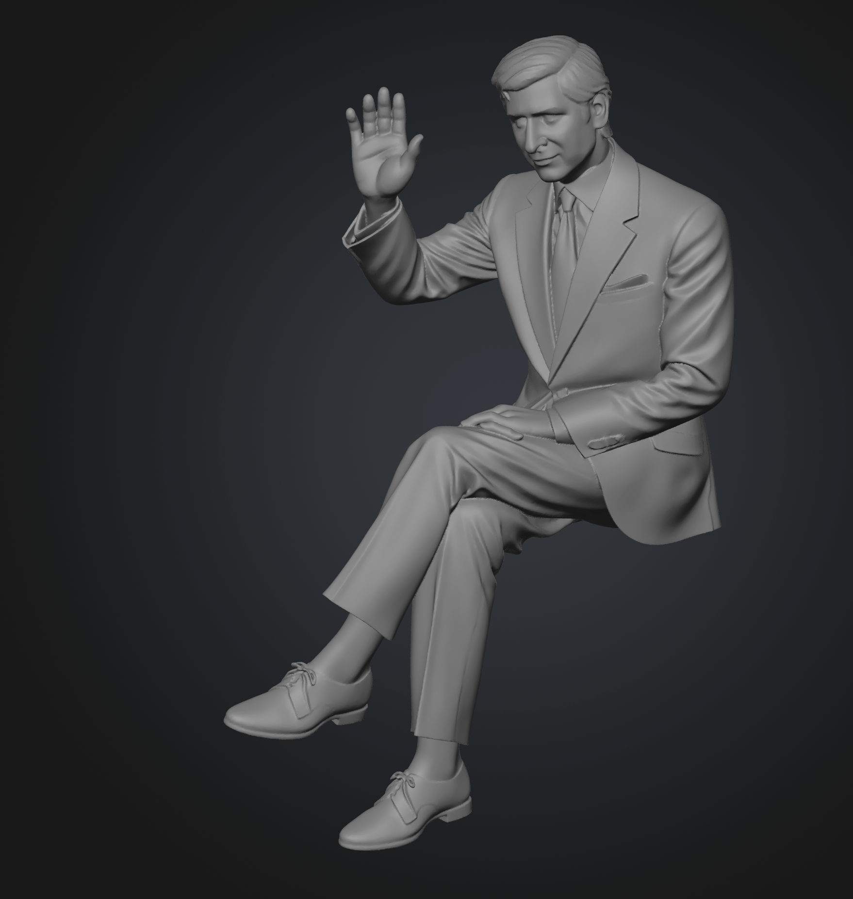 Royal family etc. set of 7 figures (Options for N, TT, OO & O available in ABS-like resin)