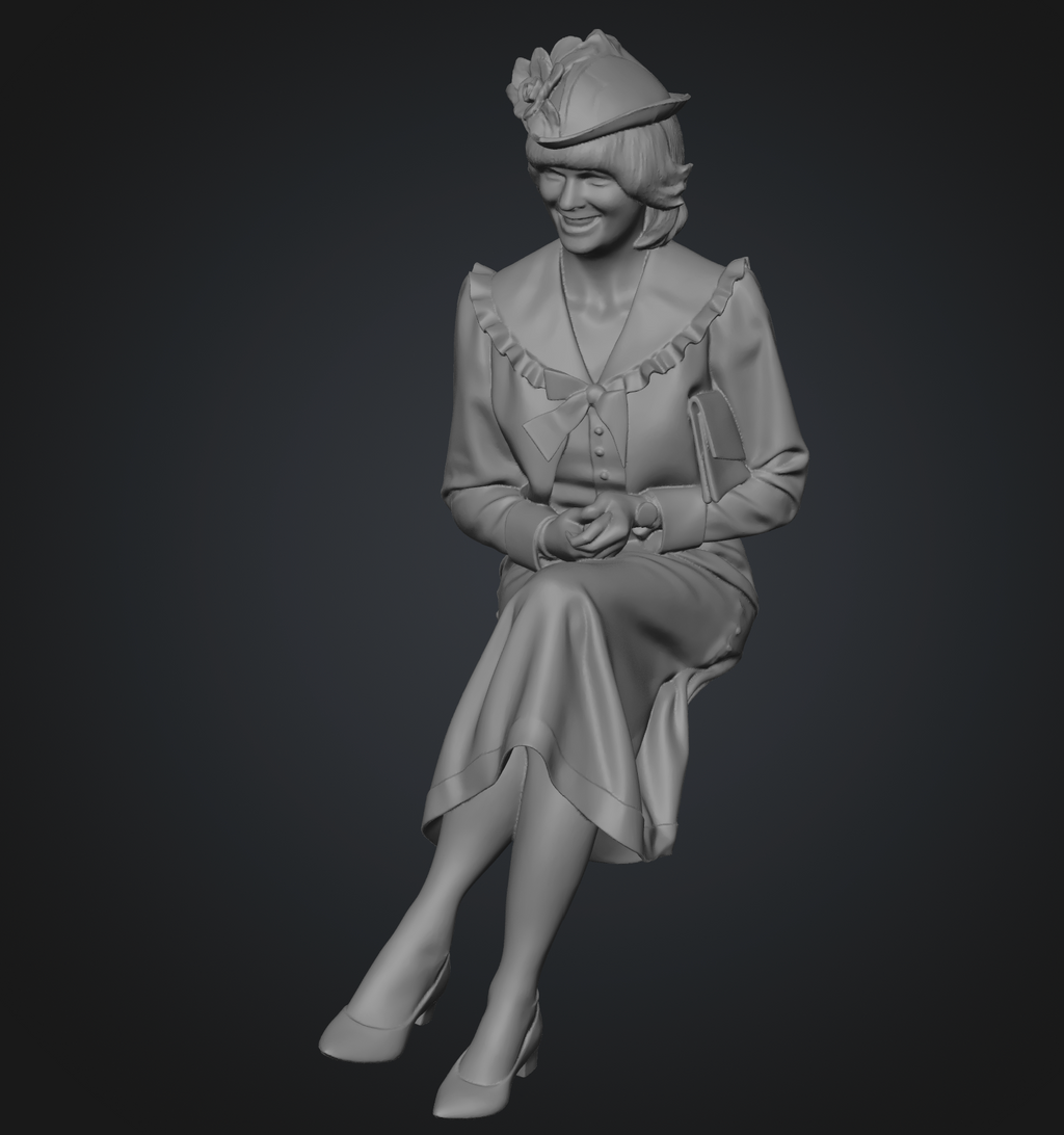 Royal family etc. set of 7 figures (Options for N, TT, OO & O available in ABS-like resin)