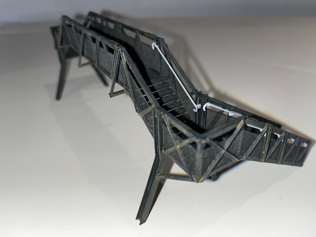 Southern Railway footbridge (in ABS-like resin)
