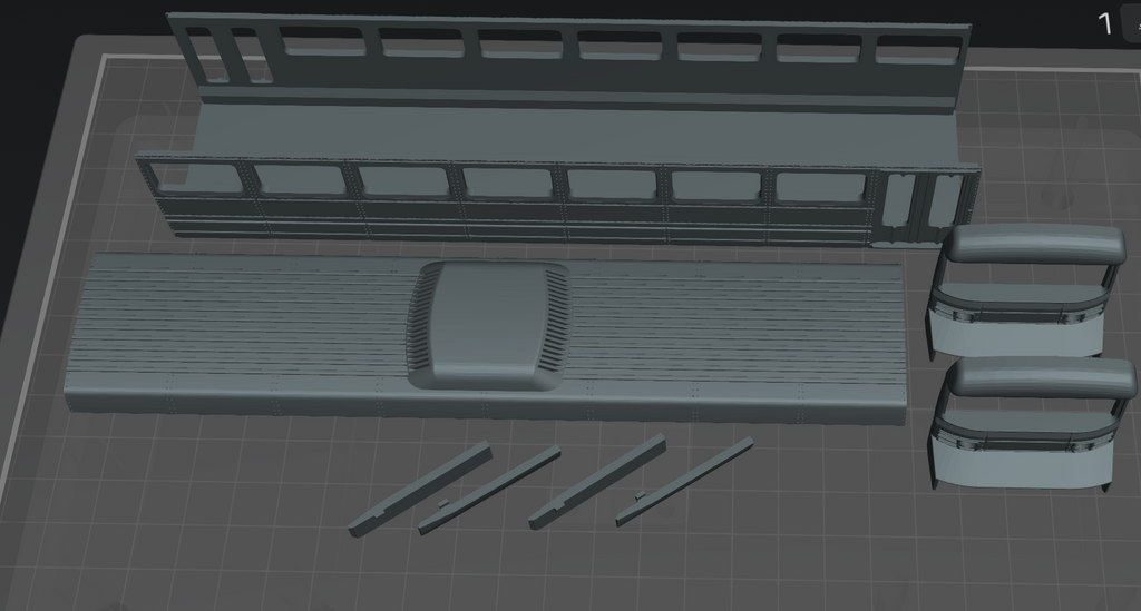 LEV 1 Railbus (STL download)
