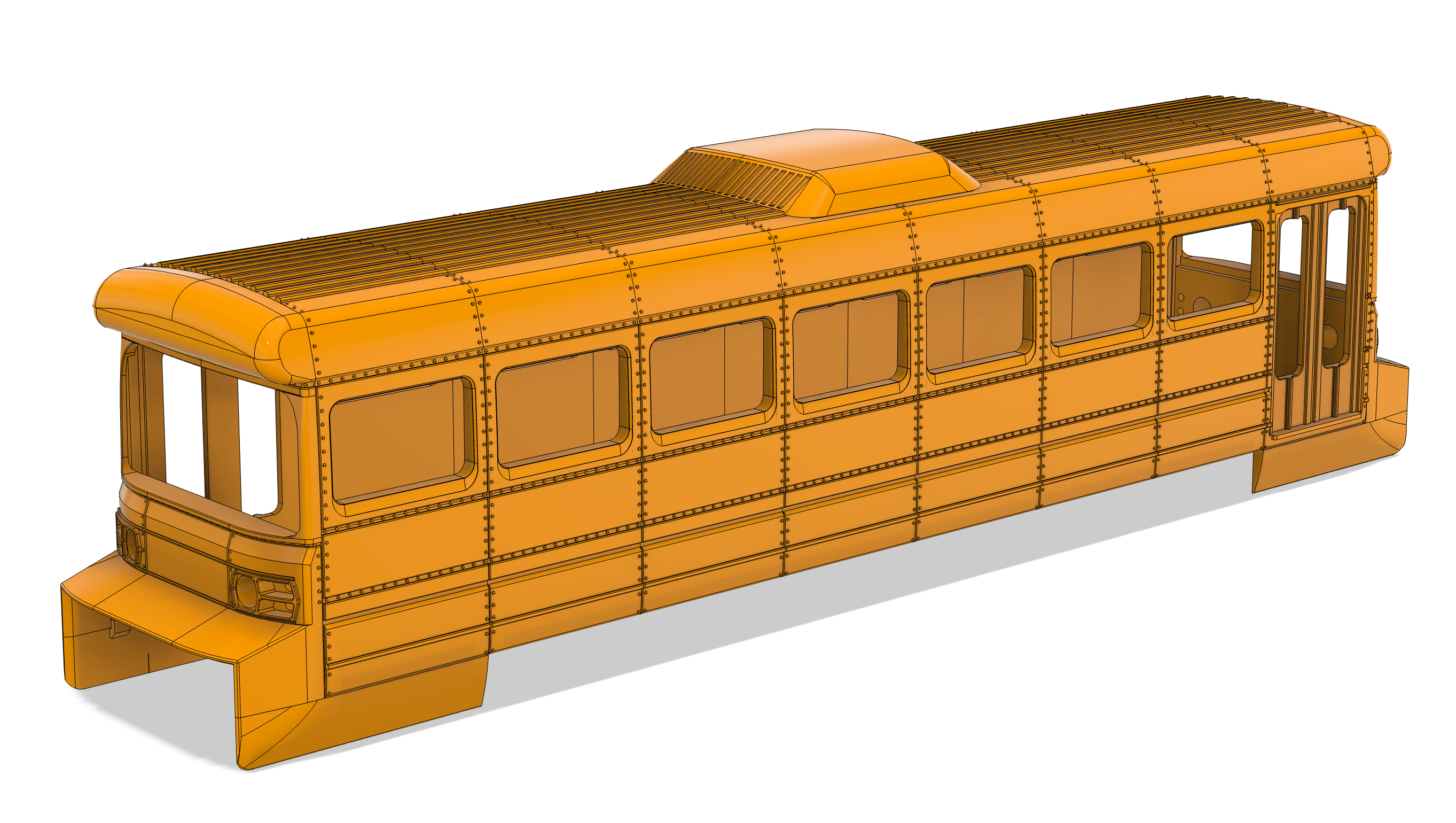 LEV 1 Railbus (STL download)