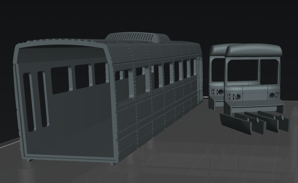 LEV 1 Railbus (STL download)
