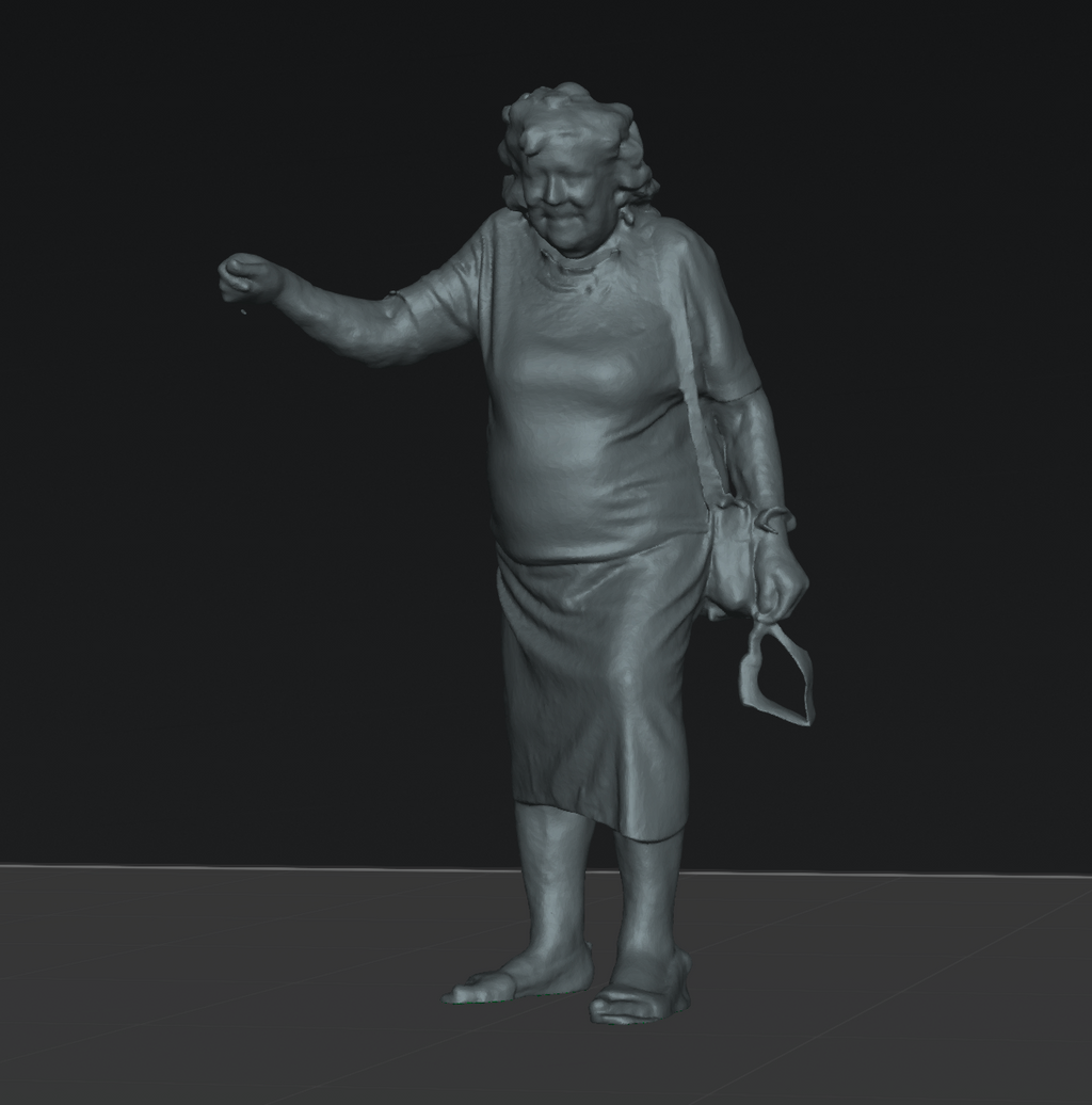 People on stairs set 01 - 25 figures (STL download)