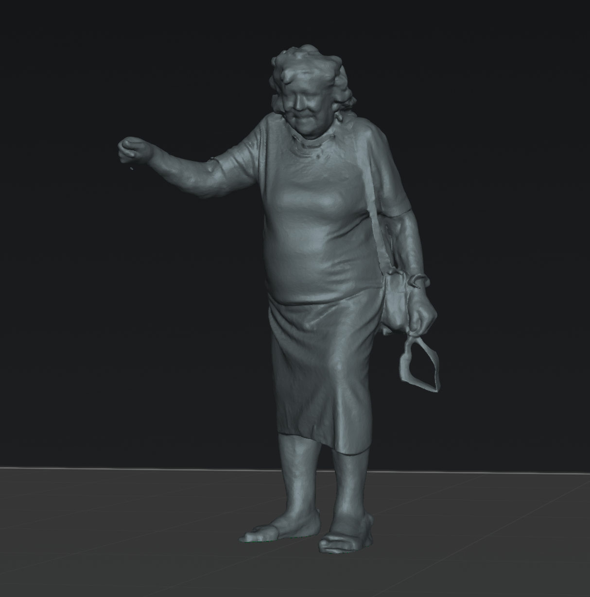 People on stairs set 01 - 25 figures (STL download)