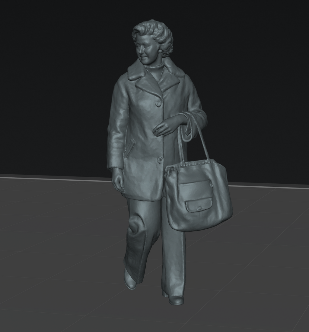 People on stairs set 01 - 25 figures (STL download)
