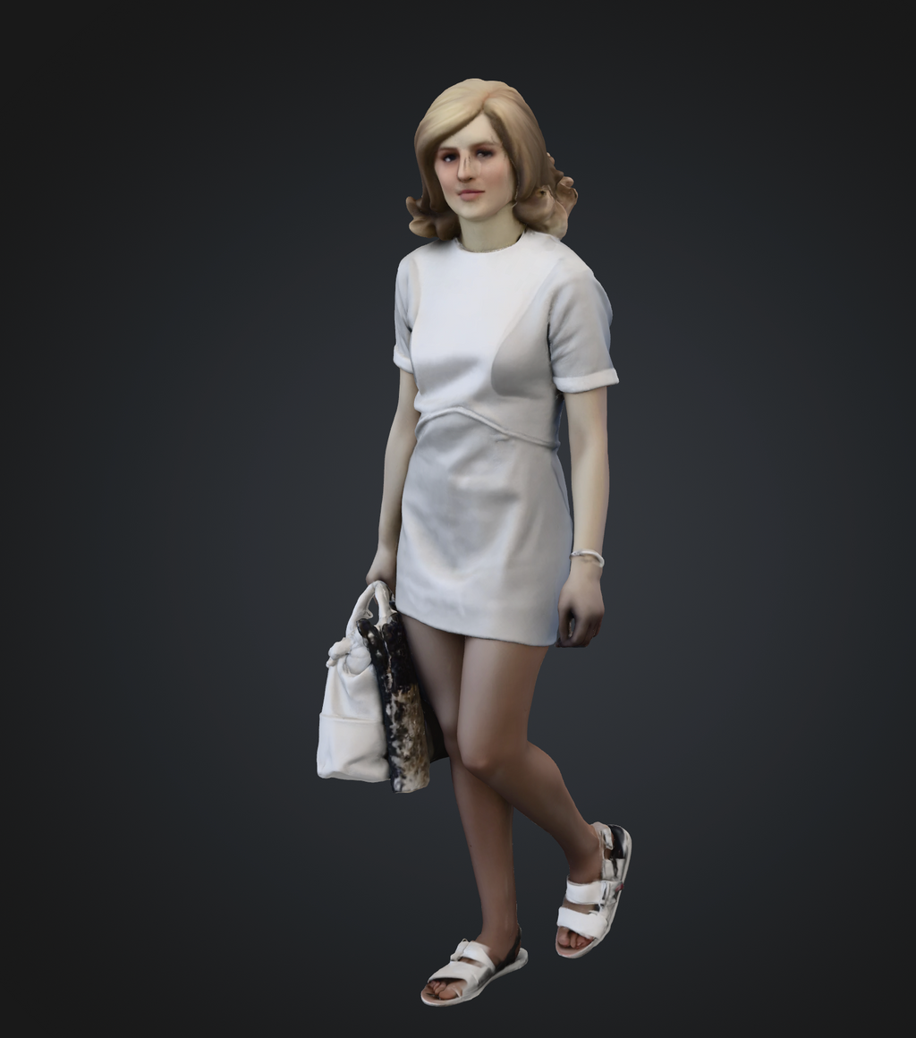 People on stairs set 01 - 25 figures (STL download)