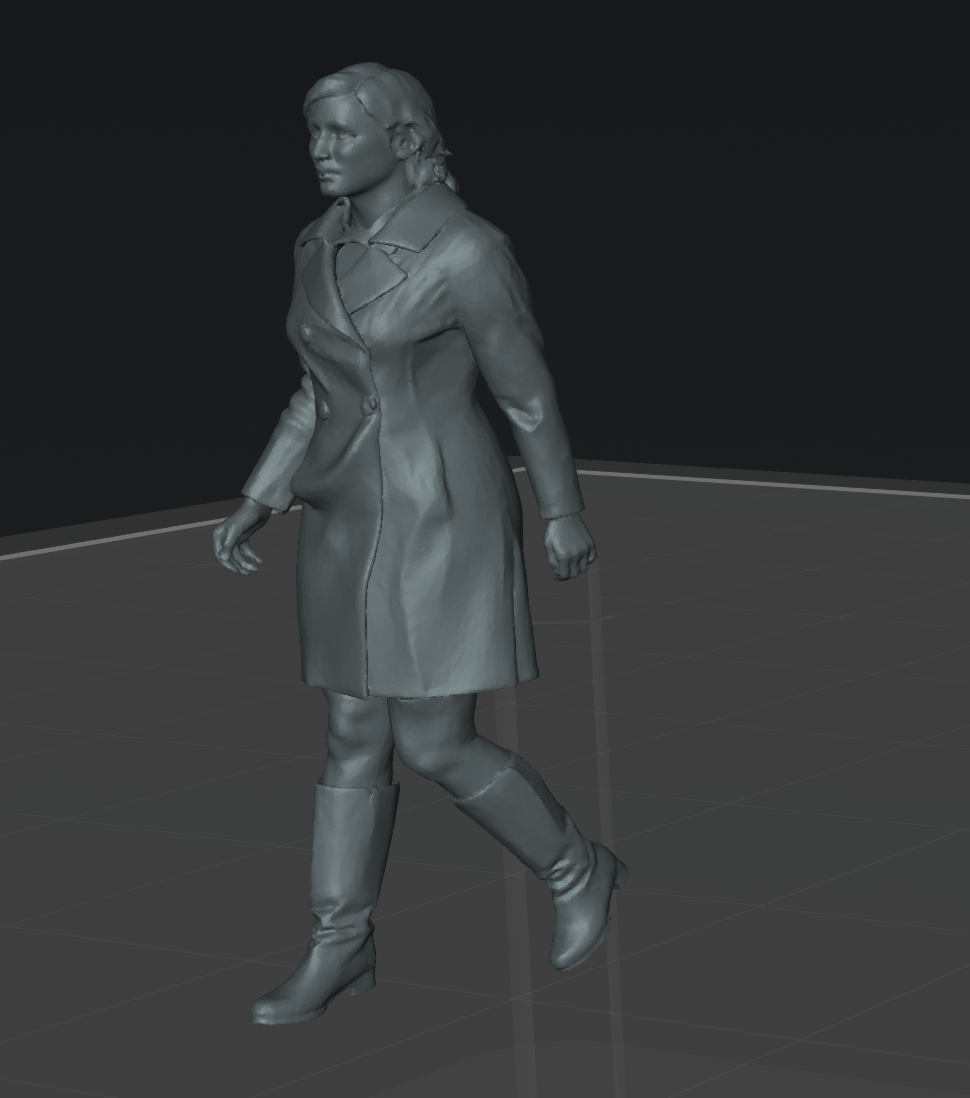 People on stairs set 01 - 25 figures (STL download)