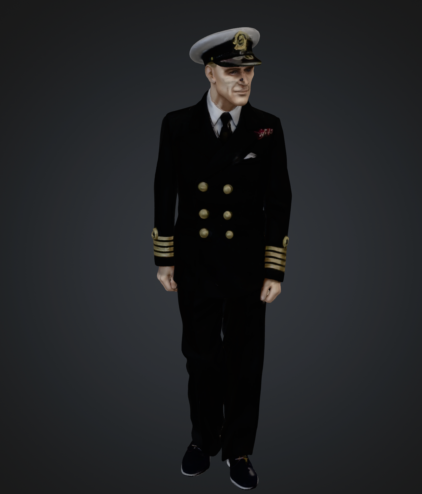 Royal Navy personnel  set of 9 figures (4 gauges available in ABS-like resin)