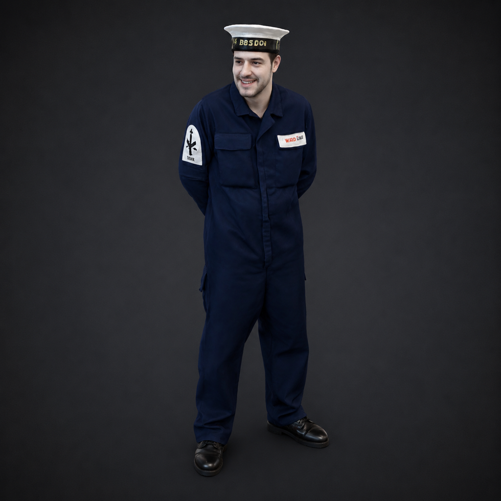 Royal Navy selection of 9 figures (STL download)