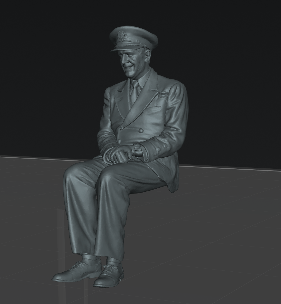 Royal Navy selection of 9 figures (STL download)