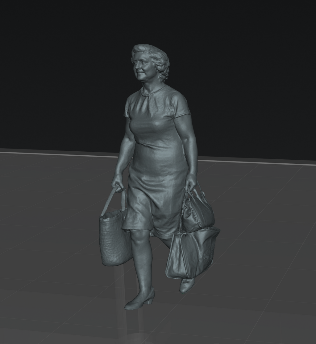 People on stairs set 01 - 25 figures (STL download)