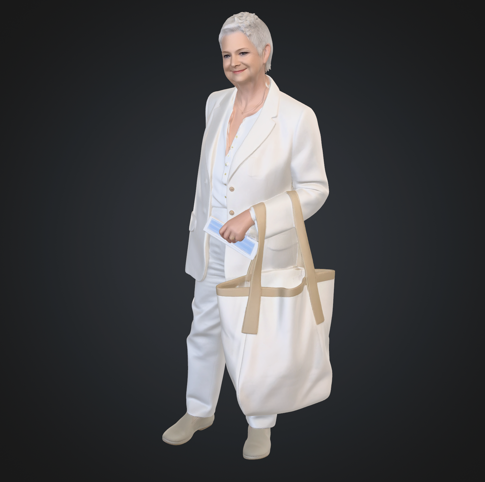 Ladies shopping set 1 (10 figures (STL download))