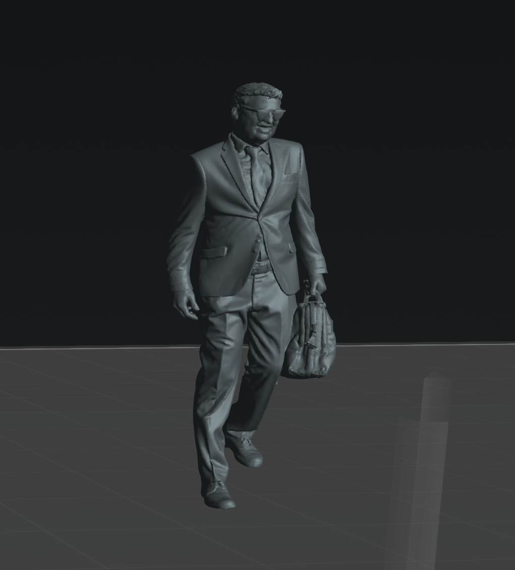 People on stairs set 01 - 25 figures (STL download)