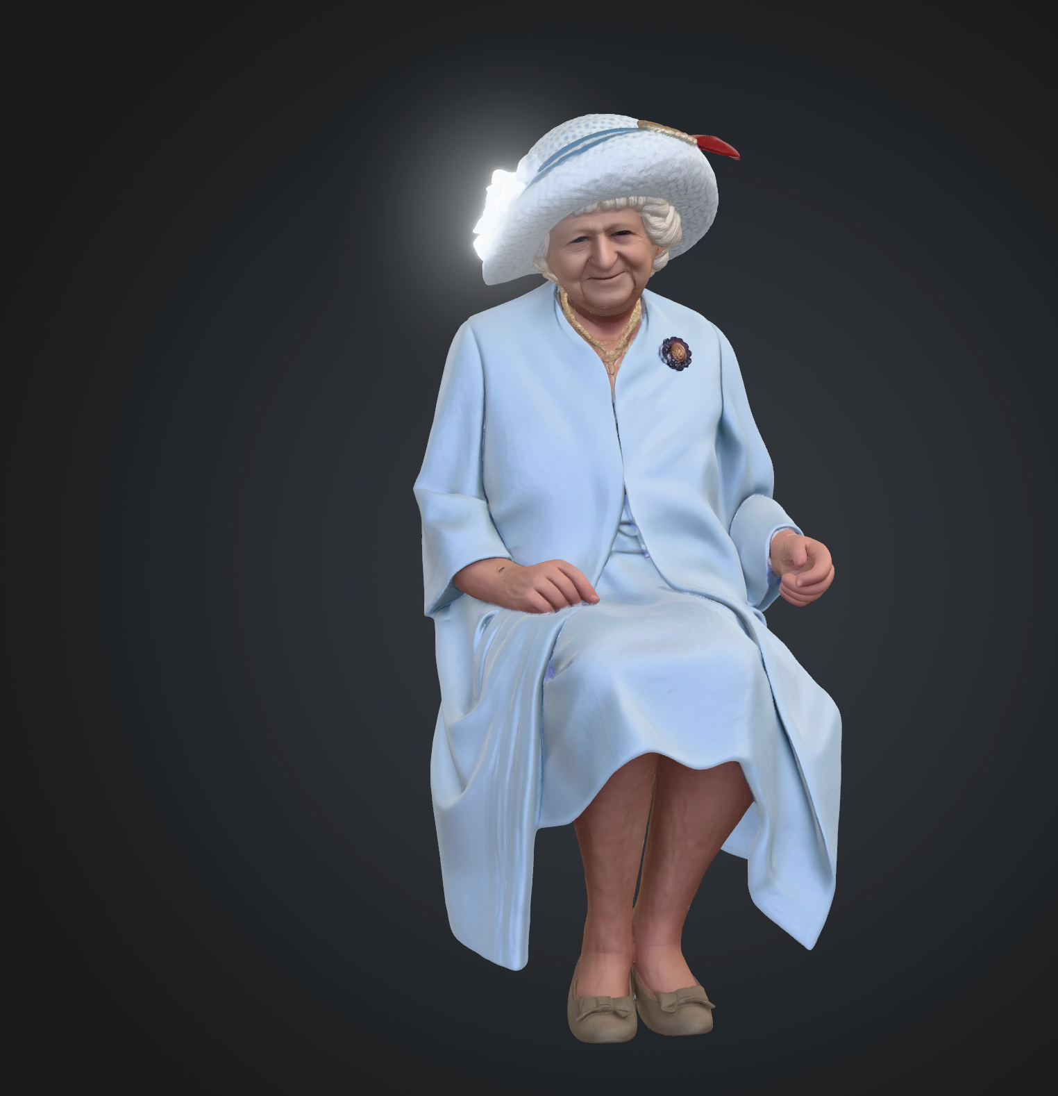Royal family etc. set of 7 figures (Options for N, TT, OO & O available in ABS-like resin)