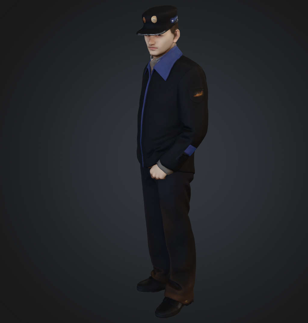 BR staff late 60s to early 80s - 7 figures (STL download)
