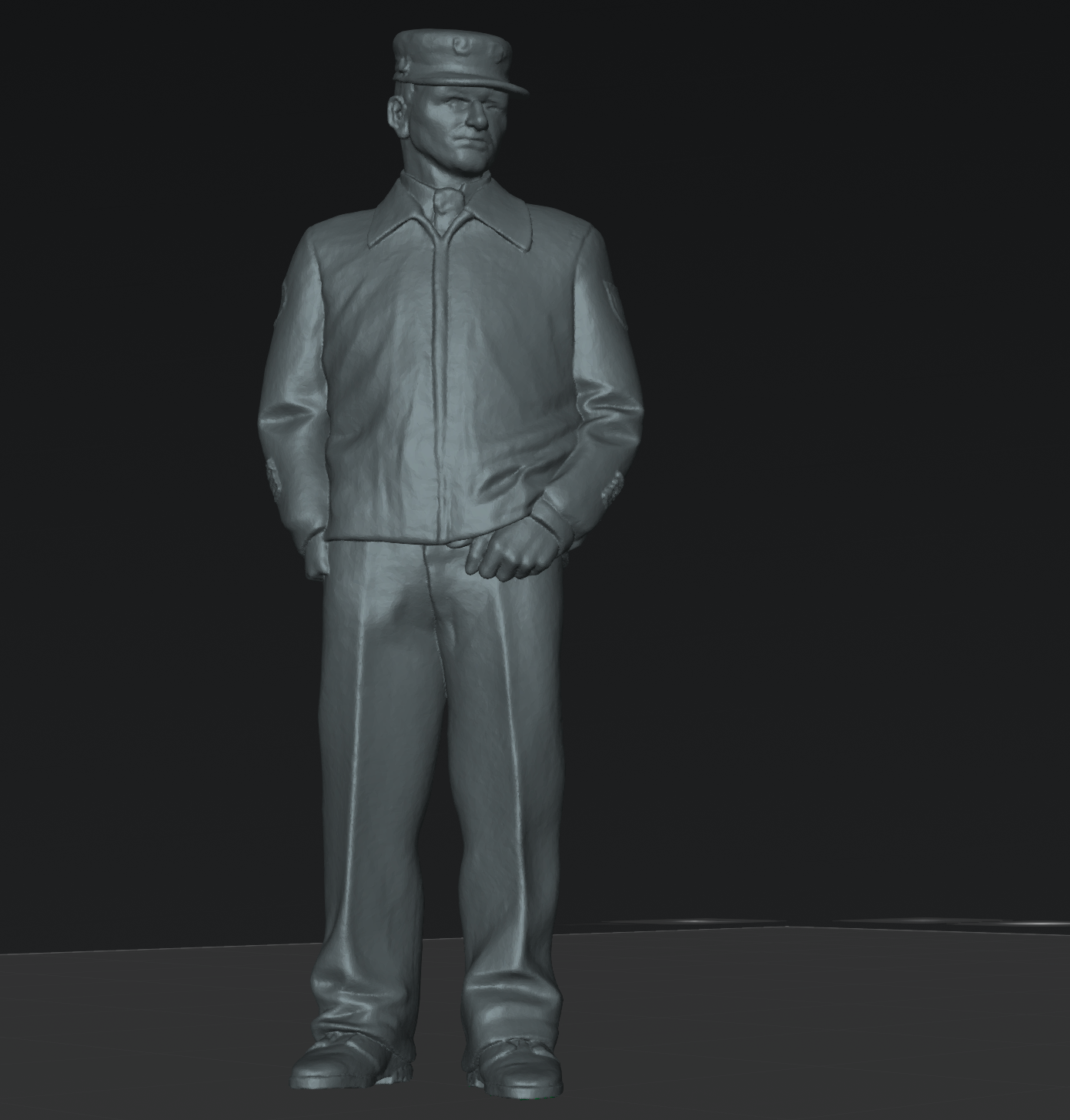 BR staff late 60s to early 80s - 7 figures (STL download)