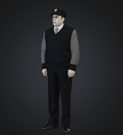 BR staff late 60s to early 80s - 7 figures (STL download)