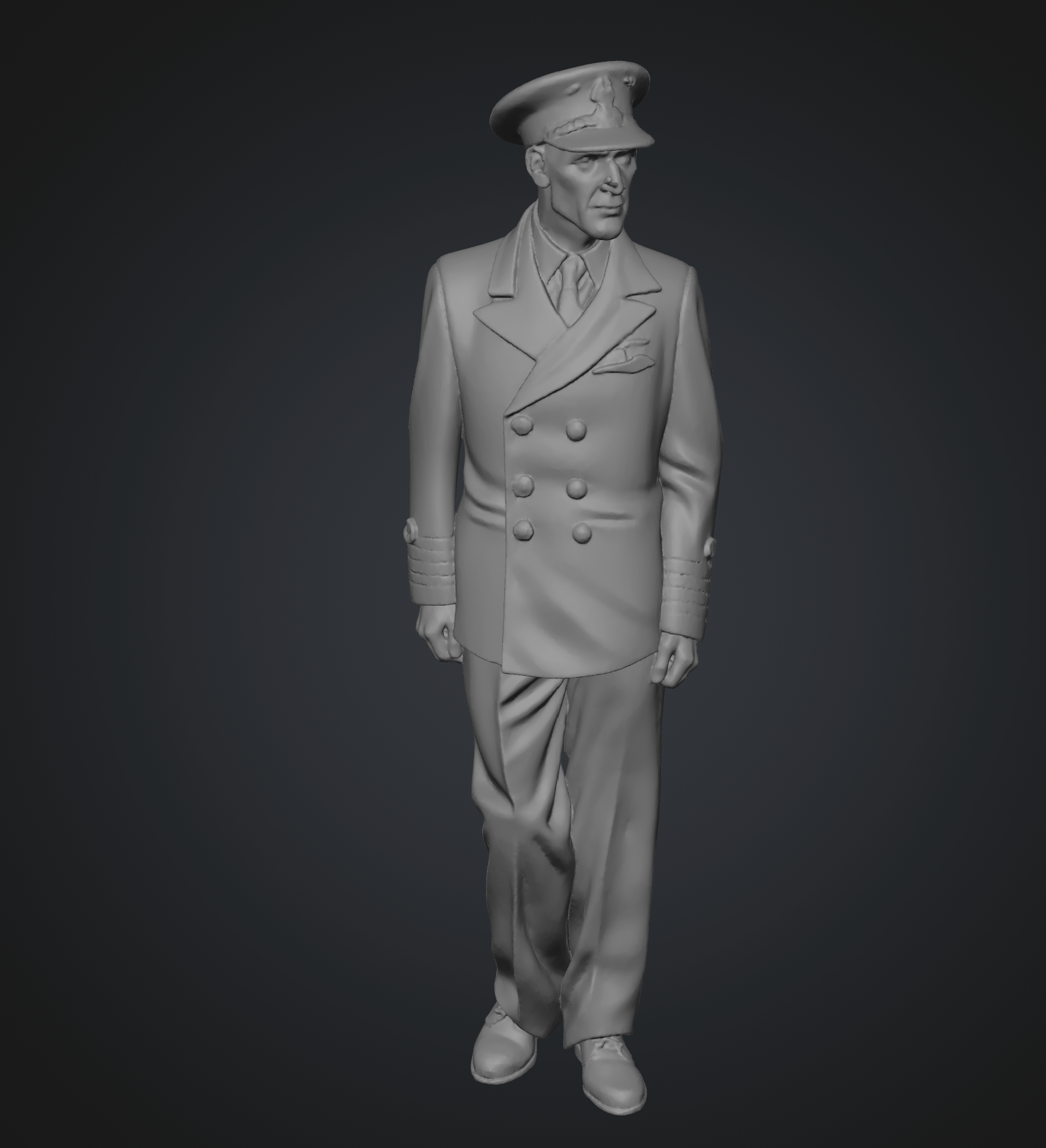 Royal Navy personnel  set of 9 figures (4 gauges available in ABS-like resin)