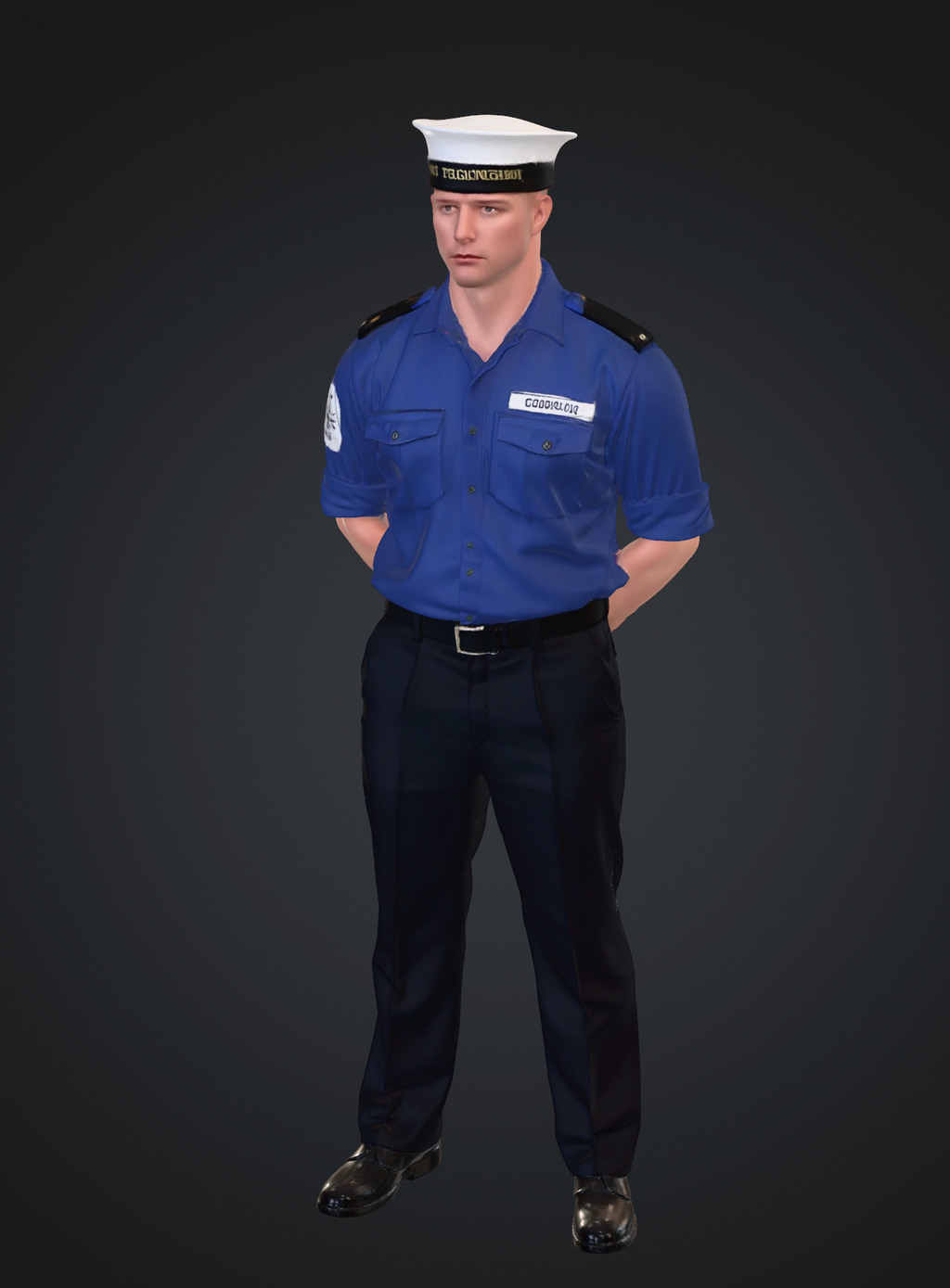 Royal Navy personnel  set of 9 figures (4 gauges available in ABS-like resin)