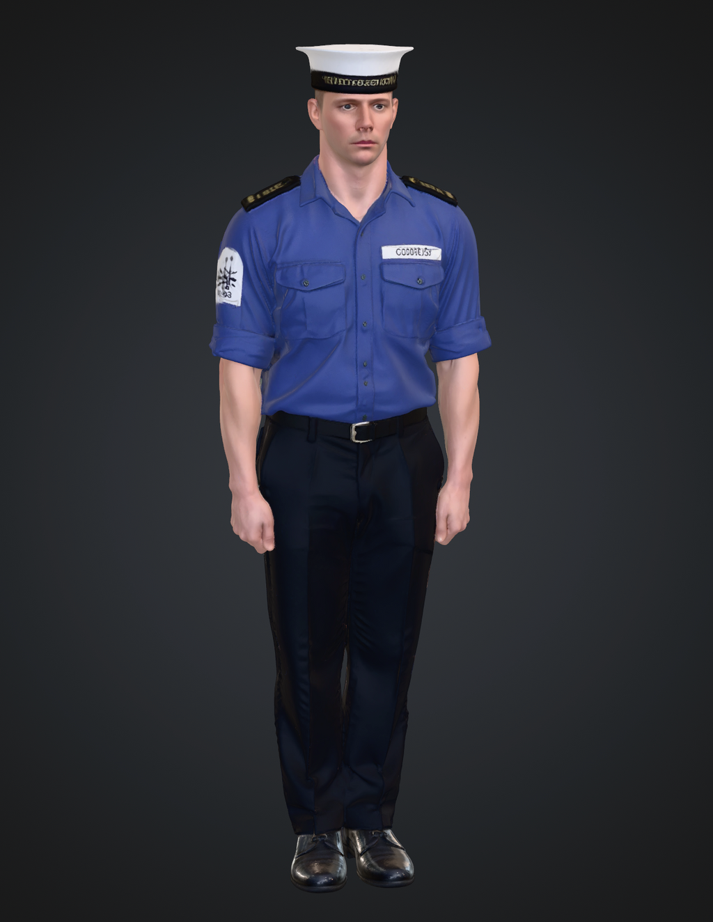 Royal Navy selection of 9 figures (STL download)