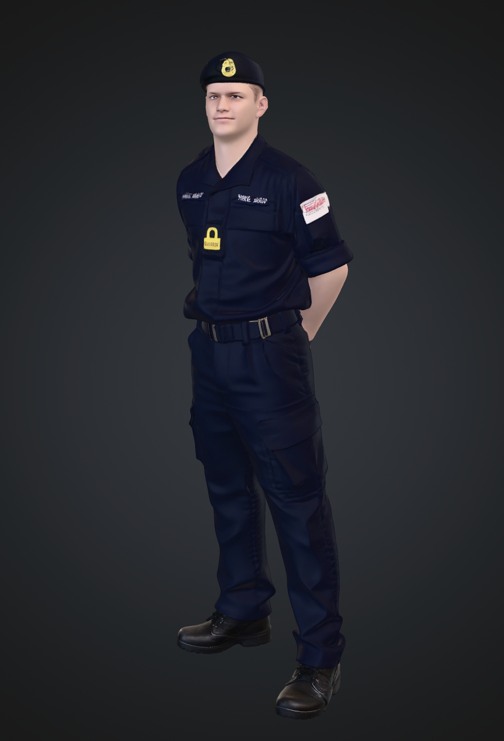 Royal Navy selection of 9 figures (STL download)