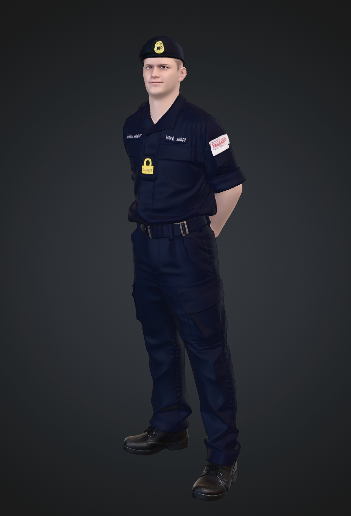 Royal Navy personnel  set of 9 figures (4 gauges available in ABS-like resin)
