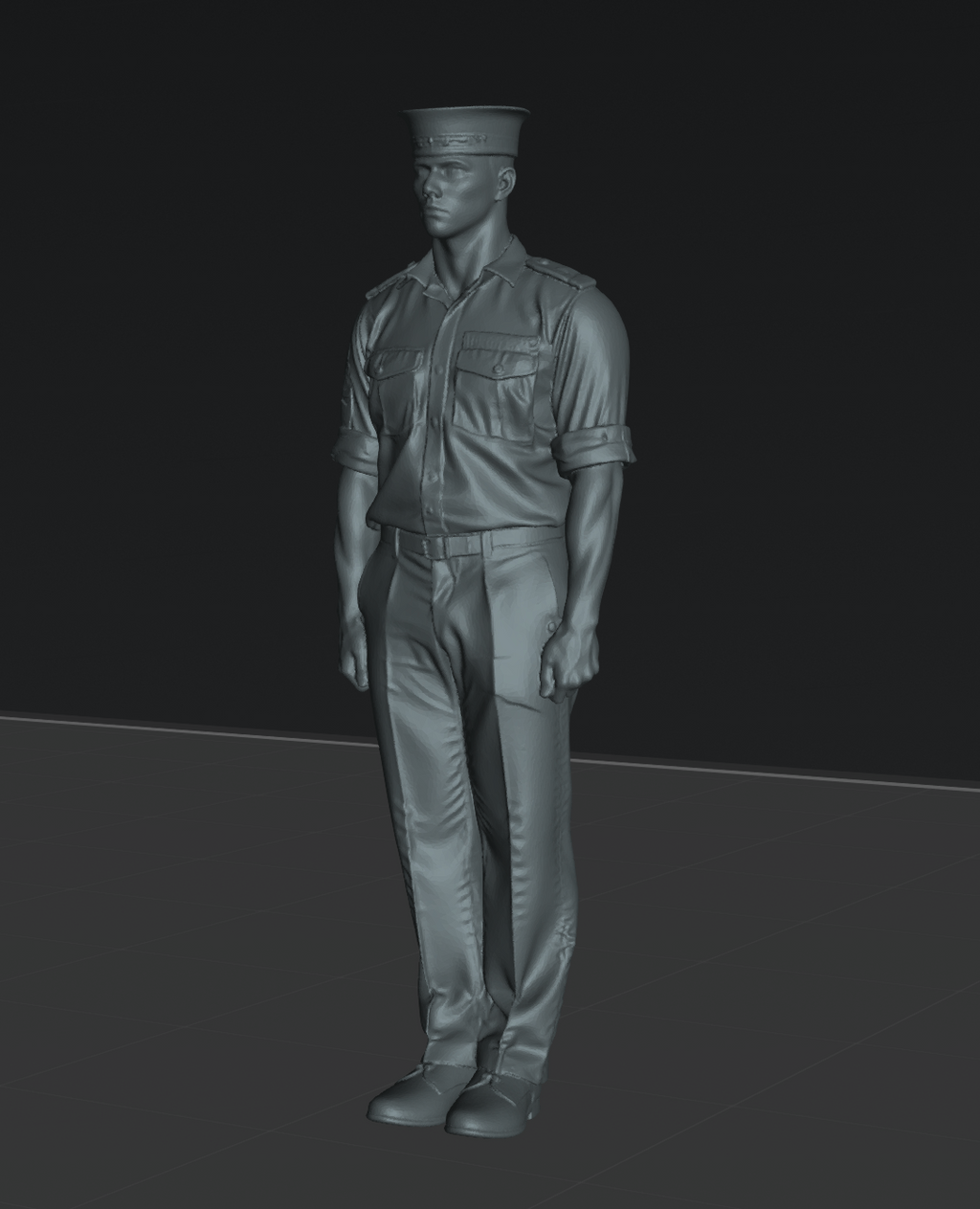 Royal Navy personnel  set of 9 figures (4 gauges available in ABS-like resin)