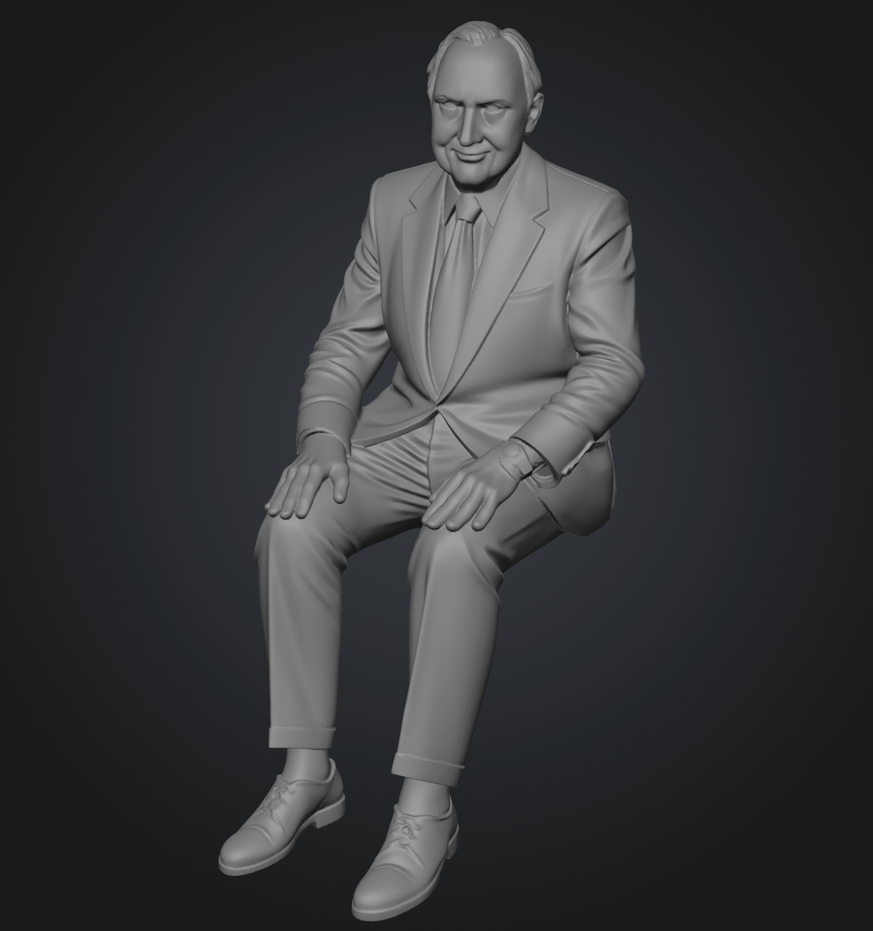 BR staff late 60s to early 80s - 7 figures (STL download)