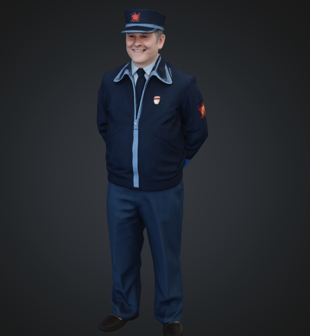 BR staff late 60s to early 80s - 7 figures (STL download)