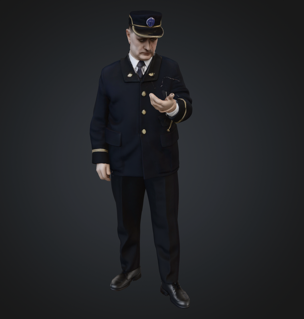 BR staff late 60s to early 80s - 7 figures (STL download)