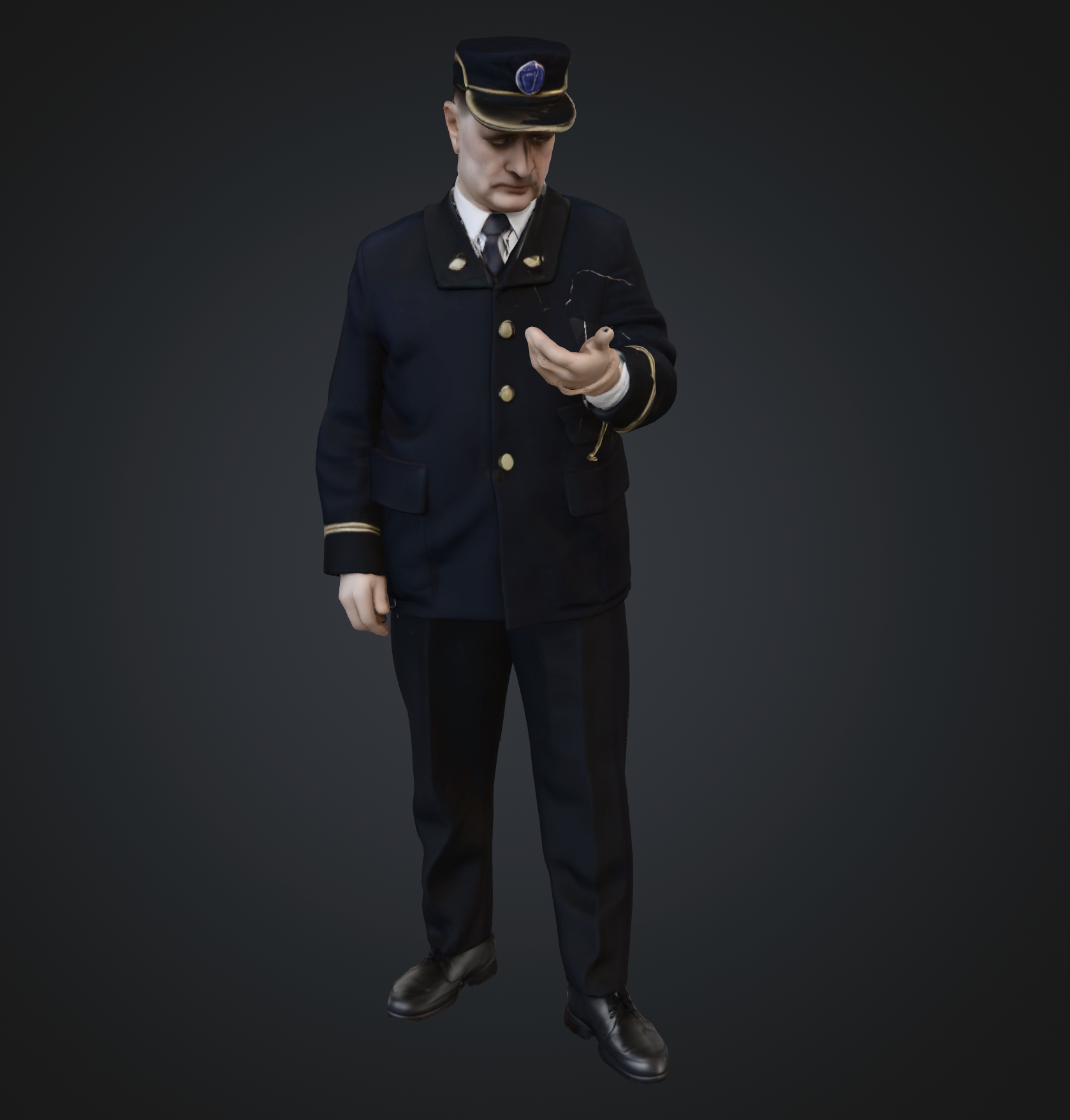 BR staff late 60s to early 80s - 7 figures (STL download)