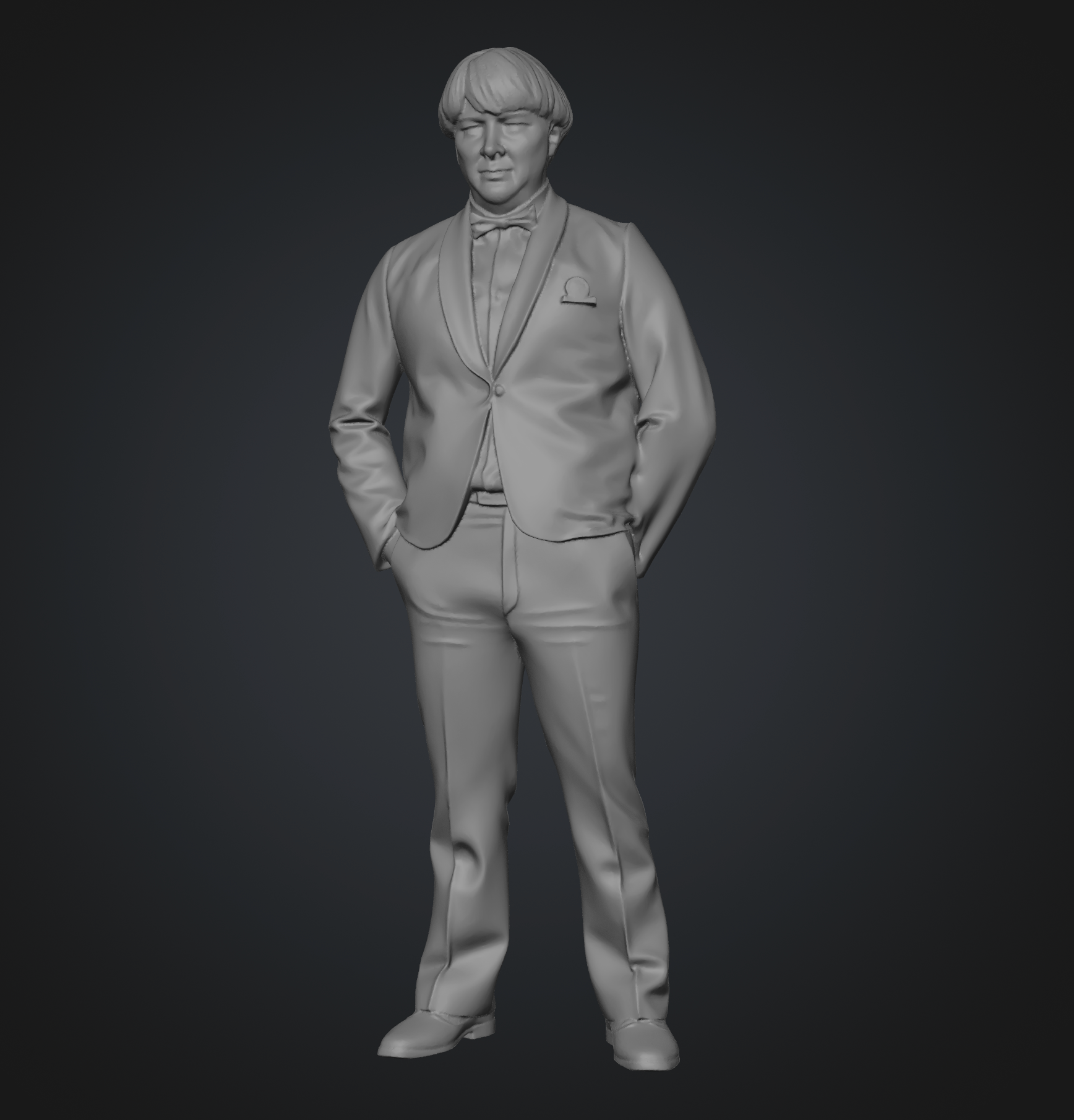 BR staff late 60s to early 80s - 7 figures (STL download)