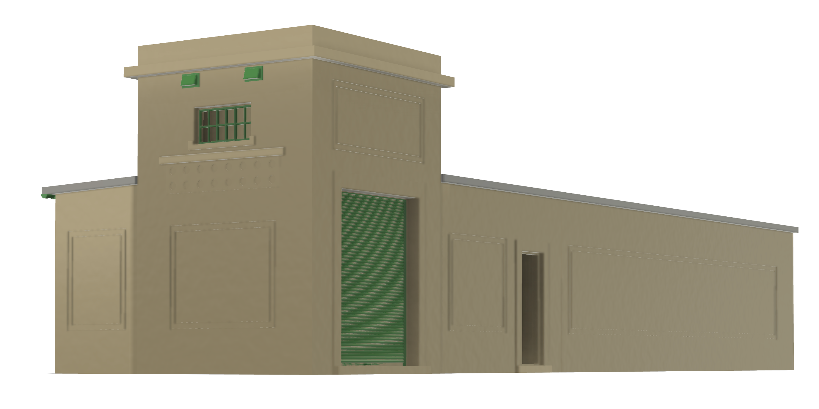 Southern Railway substation (STL download)