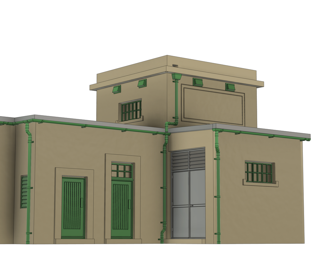 Southern Railway substation (STL download)