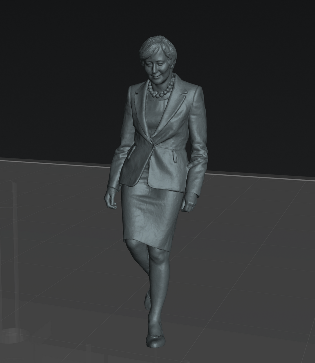 People on stairs set 01 - 25 figures (STL download)