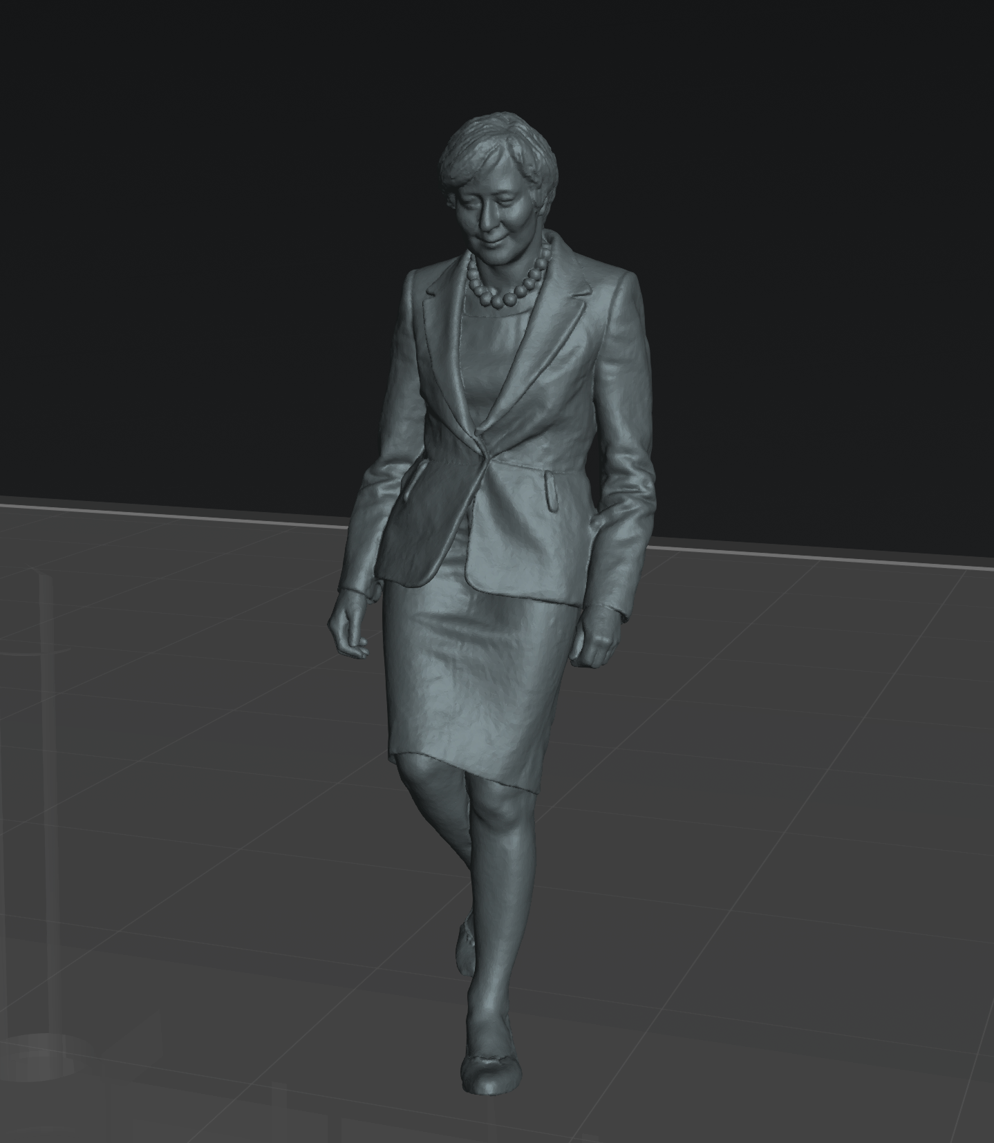 People on stairs set 01 - 25 figures (STL download)