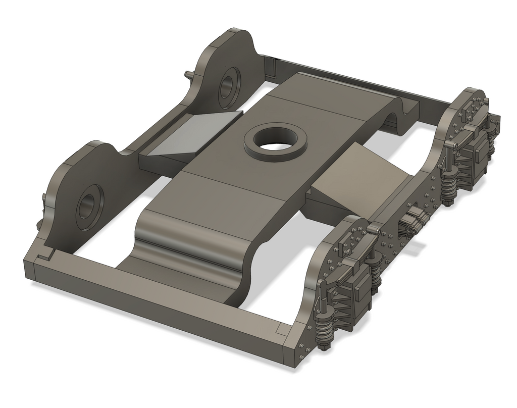 LT Standard stock MCCW 1925 'D' end control trailer car (STL download)
