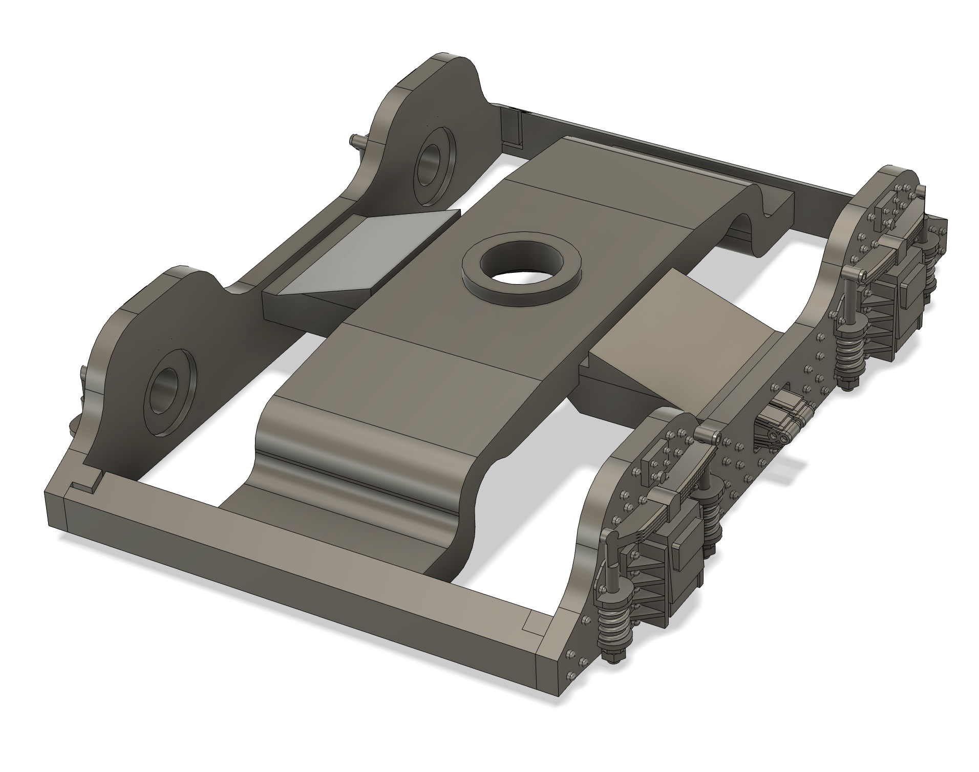 LT Standard stock MCCW 1925 'D' end control trailer car (STL download)