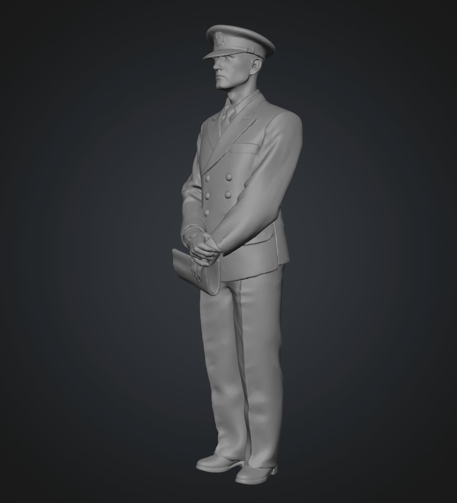 Royal Navy personnel  set of 9 figures (4 gauges available in ABS-like resin)