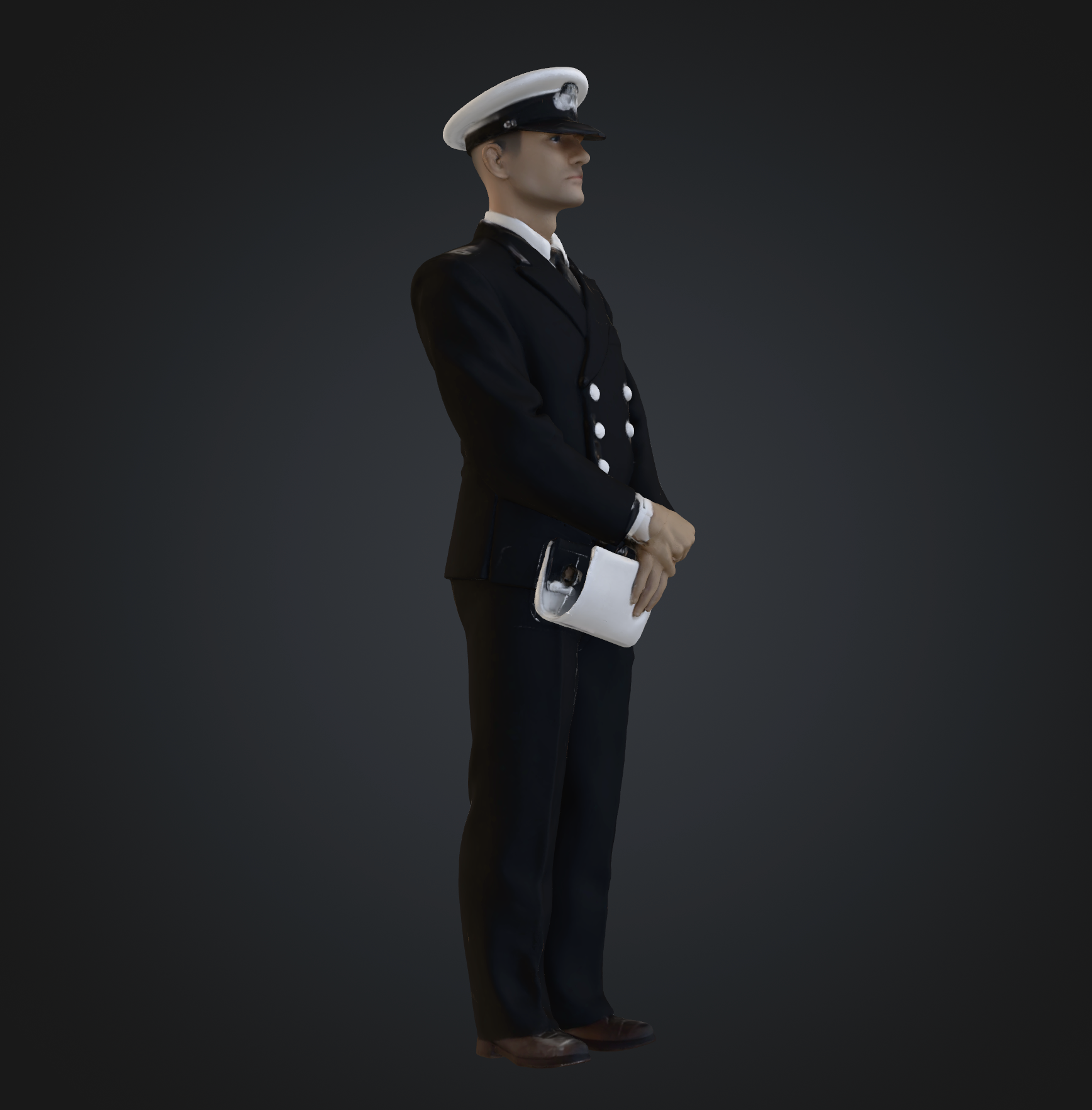 Royal Navy selection of 9 figures (STL download)