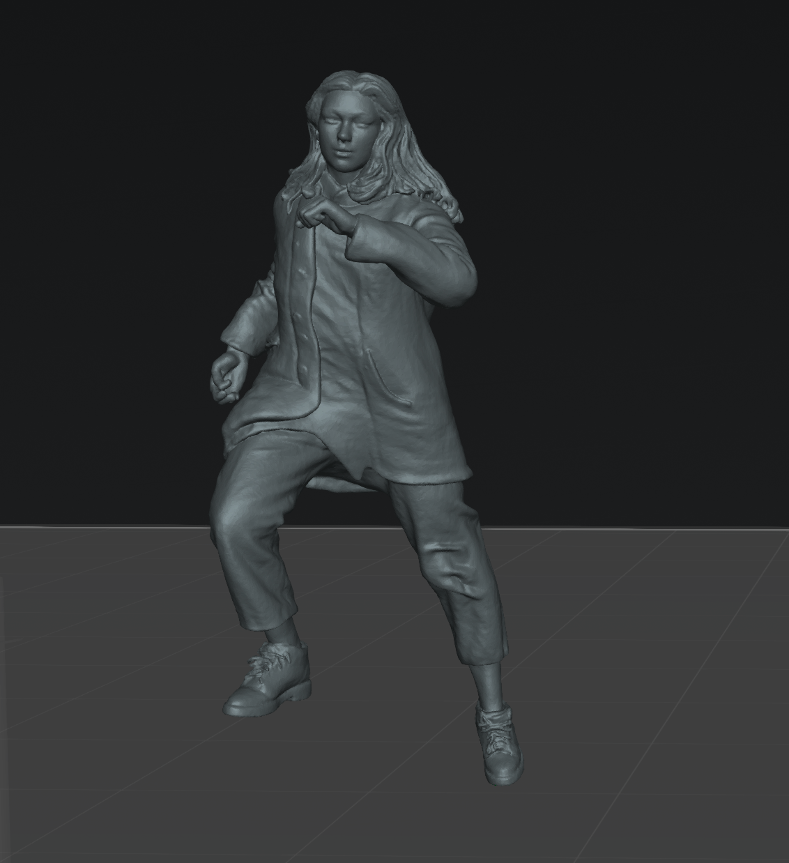People on stairs set 01 - 25 figures (STL download)